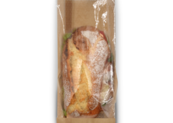 Snack Bag PET (pour sous-marin) 12 x 5 x 30 cm