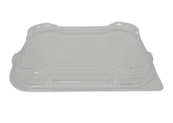 #6009-Couvercle dôme pour contenant aluminium paroi lisse 740 ml et 1035 ml (250 un/cse)