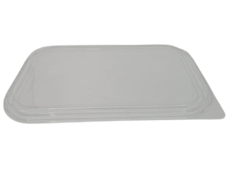 #6011-Couvercle dôme pour contenant aluminium paroi lisse 1360 ml (250 un/cse)