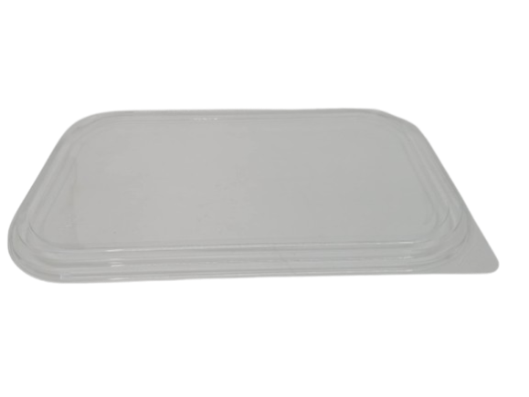 #6011-Couvercle dôme pour contenant aluminium paroi lisse 1360 ml (250 un/cse)