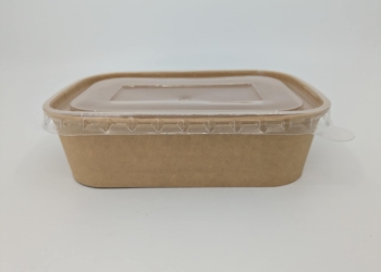 Contenant kraft rectangle 17 oz