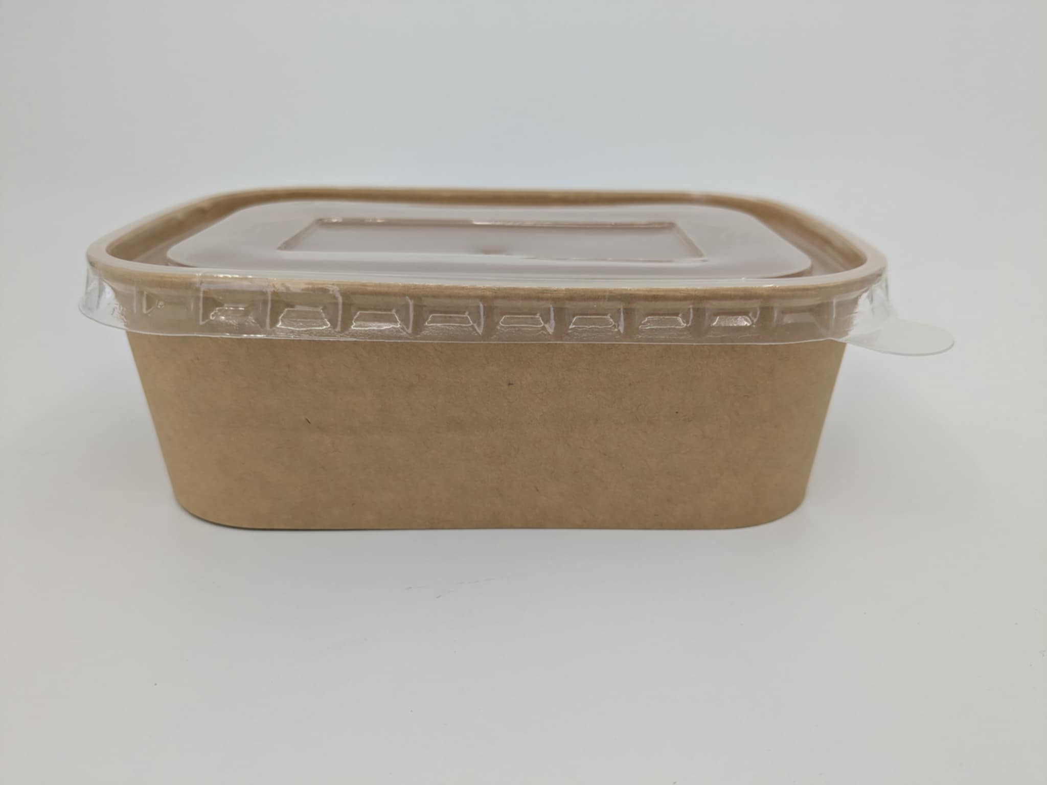 Contenant carton kraft rectangle 25 oz