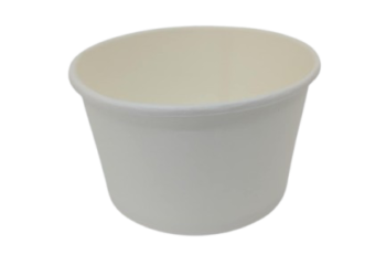 Bol en carton blanc 12 oz