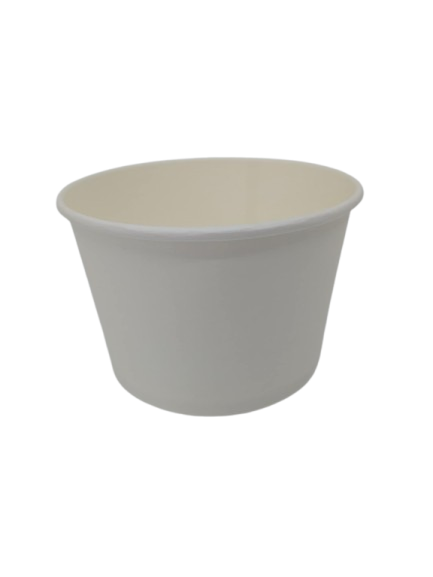 Bol en carton blanc 20 oz